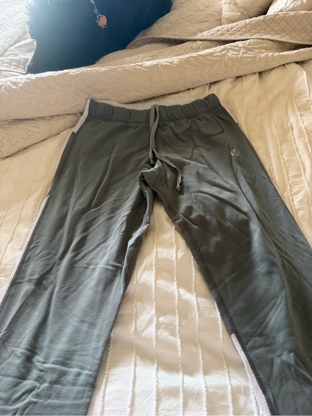 lululemon athletica Olive Green Drawstring Leggings